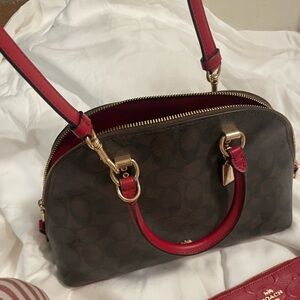 Katy Satchel with matching wallet/wristlet